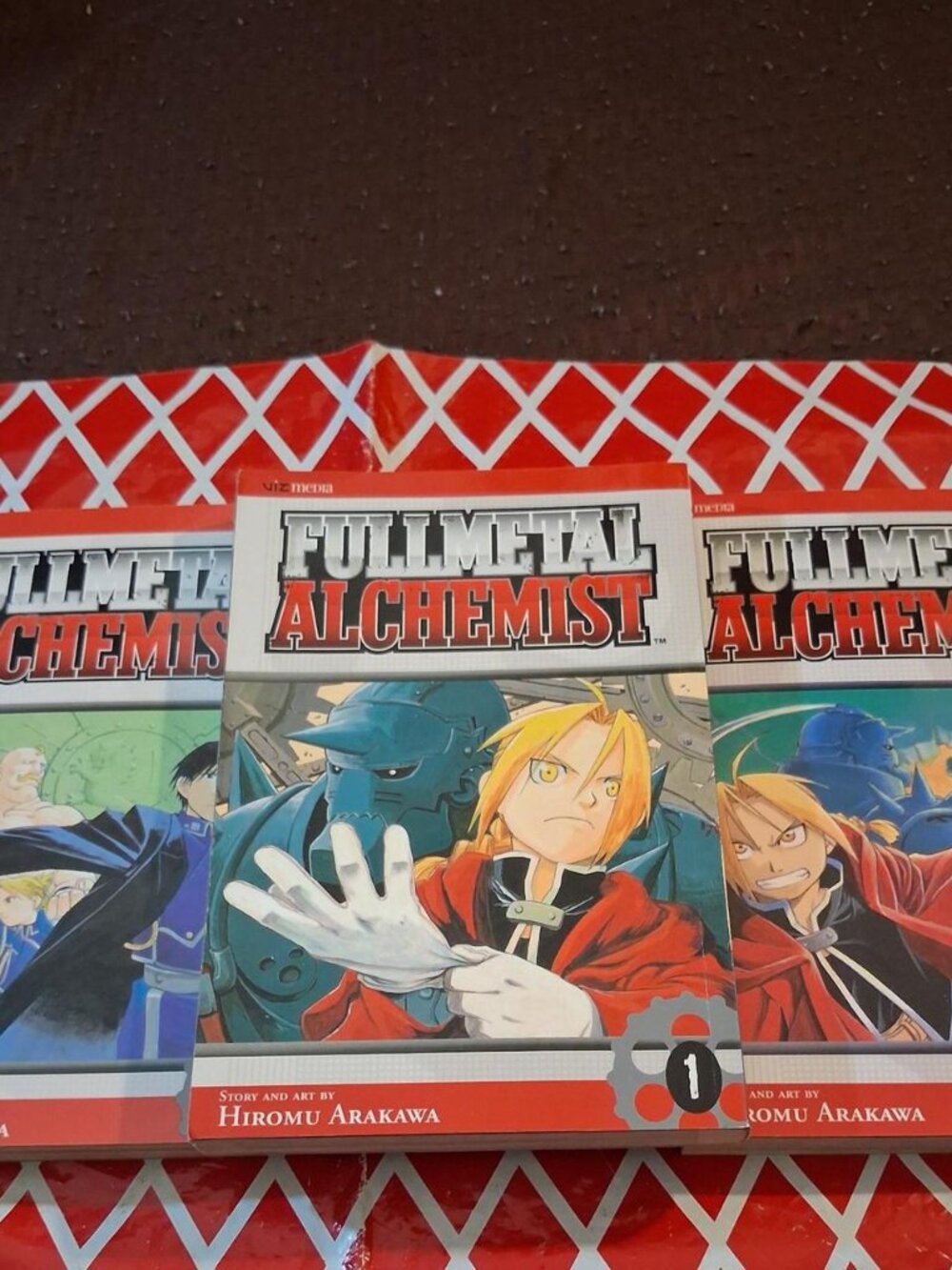 Fullmetal Alchemist volumes 1,2,3 by Hiromu Arakawa Viz manga lot